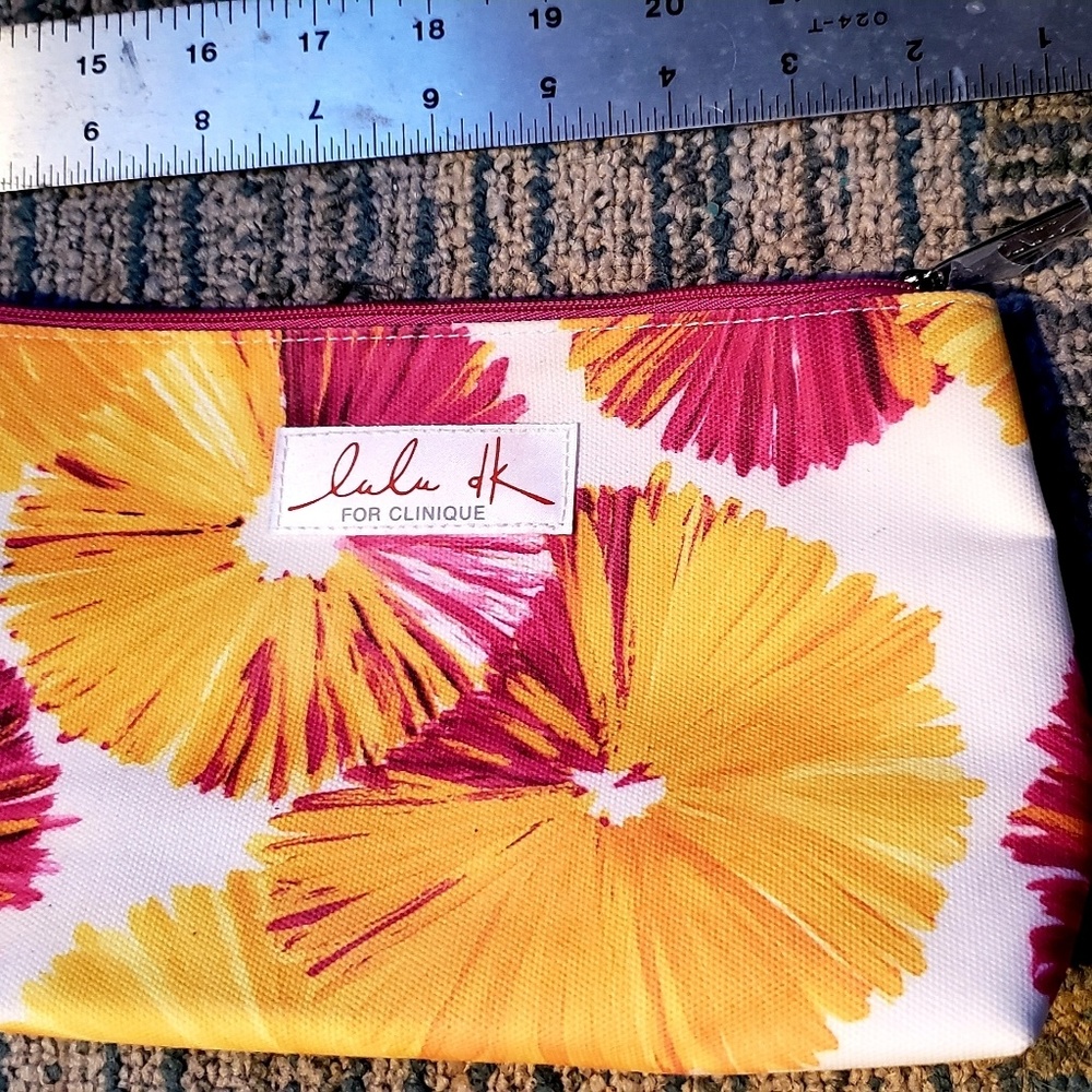 Lulu DK for Clinique Makeup clutch
